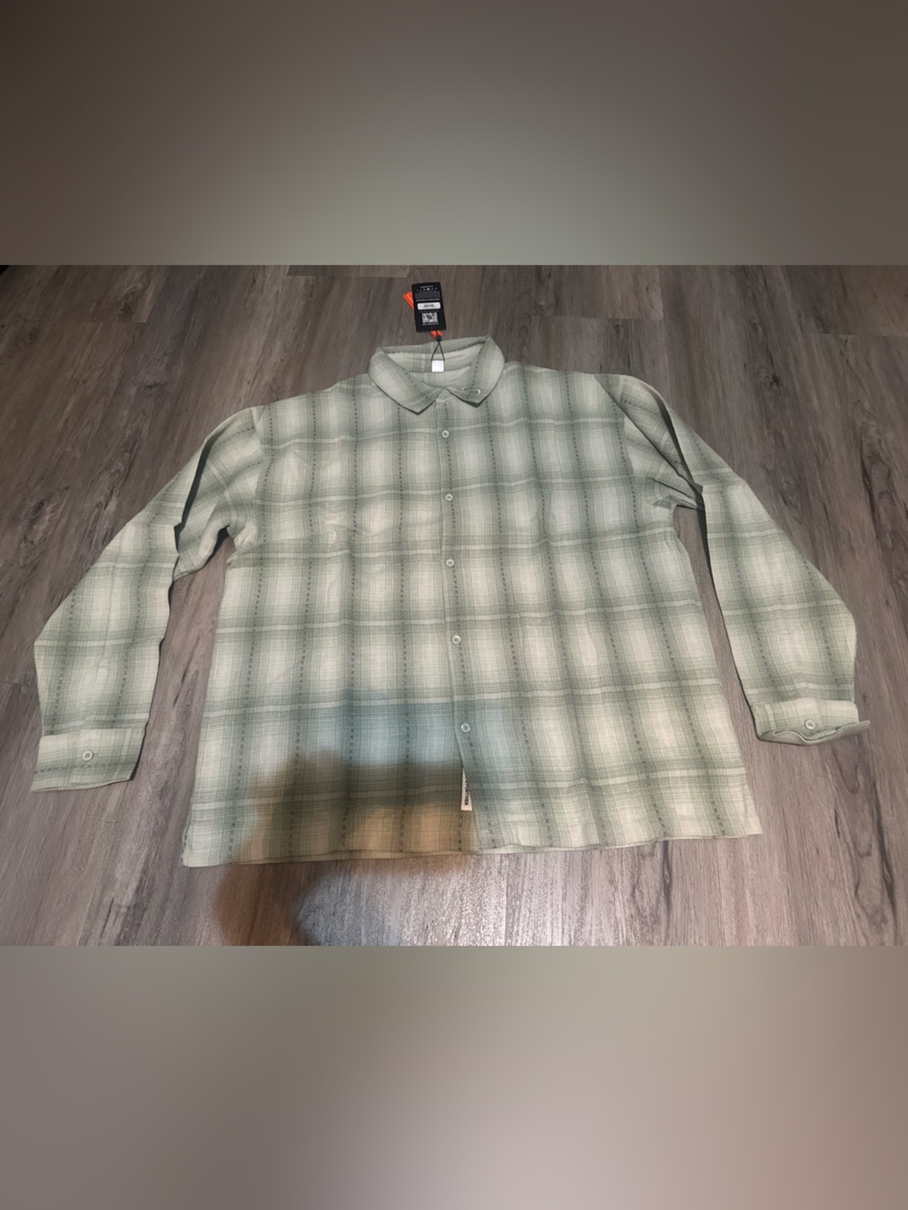 Tlf men’s plaid button up